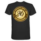 Darts-T-Shirt Motiv "Perfektes Dartsjahr" (Druck vorne)