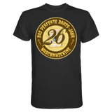 Darts-T-Shirt Motiv "Perfektes Dartsjahr" (Druck vorne)