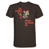 Fun-T-Shirt Motiv "Maus ond Fada" (Druck vorne)