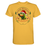 Fun-T-Shirt Motiv "Grasdaggl Weihnachda" (Druck vorne)
