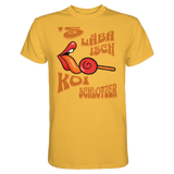 Fun-T-Shirt Motiv "Koi Schlotzer" (Druck vorne)