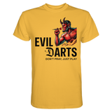 Darts-T-Shirt Motiv "Evil Darts" (Druck vorne)