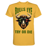 Darts-T-Shirt Motiv "Bulls Eye" (Druck vorne)
