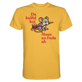 Fun-T-Shirt Motiv "Maus ond Fada" (Druck vorne)