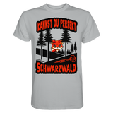 Darts-T-Shirt Motiv "Schwarzwald Perfekt" (Druck vorne)