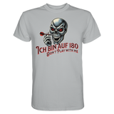 Darts-T-Shirt Motiv "Auf 180" (Druck vorne)