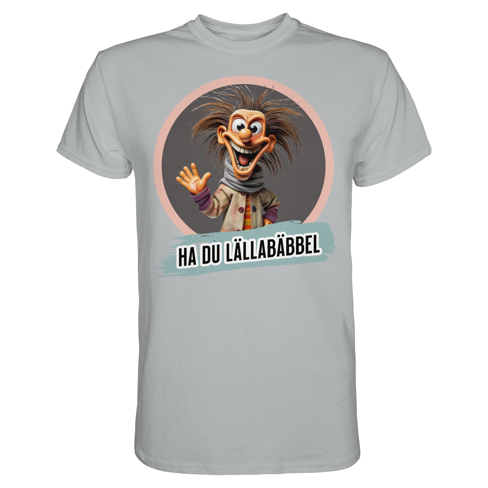 Fun-T-Shirt Motiv "Lällabäbbel" (Druck vorne)
