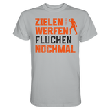 Darts-T-Shirt Motiv "Dartsfluch" (Druck vorne)