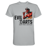 Darts-T-Shirt Motiv "Evil Darts" (Druck vorne)