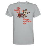 Fun-T-Shirt Motiv "Maus ond Fada" (Druck vorne)