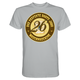 Darts-T-Shirt Motiv "Perfektes Dartsjahr" (Druck vorne)