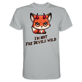 Fun-T-Shirt Motiv "Fox Devil" (Druck vorne)