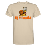 Fun-T-Shirt Motiv "No net hudla" (Druck vorne)