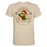 Fun-T-Shirt Motiv "Grasdaggl Weihnachda" (Druck vorne)