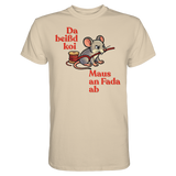 Fun-T-Shirt Motiv "Maus ond Fada" (Druck vorne)