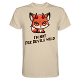 Fun-T-Shirt Motiv "Fox Devil" (Druck vorne)