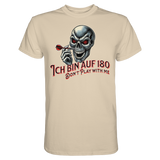 Darts-T-Shirt Motiv "Auf 180" (Druck vorne)