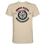 Darts-T-Shirt Motiv "Muggaseggele" (Druck vorne)