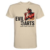 Darts-T-Shirt Motiv "Evil Darts" (Druck vorne)