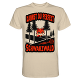 Darts-T-Shirt Motiv "Schwarzwald Perfekt" (Druck vorne)