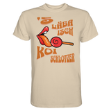 Fun-T-Shirt Motiv "Koi Schlotzer" (Druck vorne)