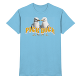 Fun-T-Shirt Motiv "Pick Dich" (Druck vorne)