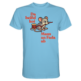 Fun-T-Shirt Motiv "Maus ond Fada" (Druck vorne)