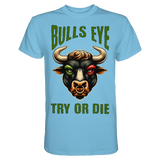 Darts-T-Shirt Motiv "Bulls Eye" (Druck vorne)