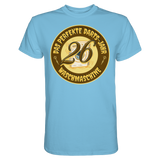 Darts-T-Shirt Motiv "Perfektes Dartsjahr" (Druck vorne)