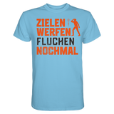 Darts-T-Shirt Motiv "Dartsfluch" (Druck vorne)