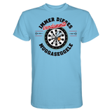 Darts-T-Shirt Motiv "Muggaseggele" (Druck vorne)