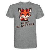 Fun-T-Shirt Motiv "Fox Devil" (Druck vorne)