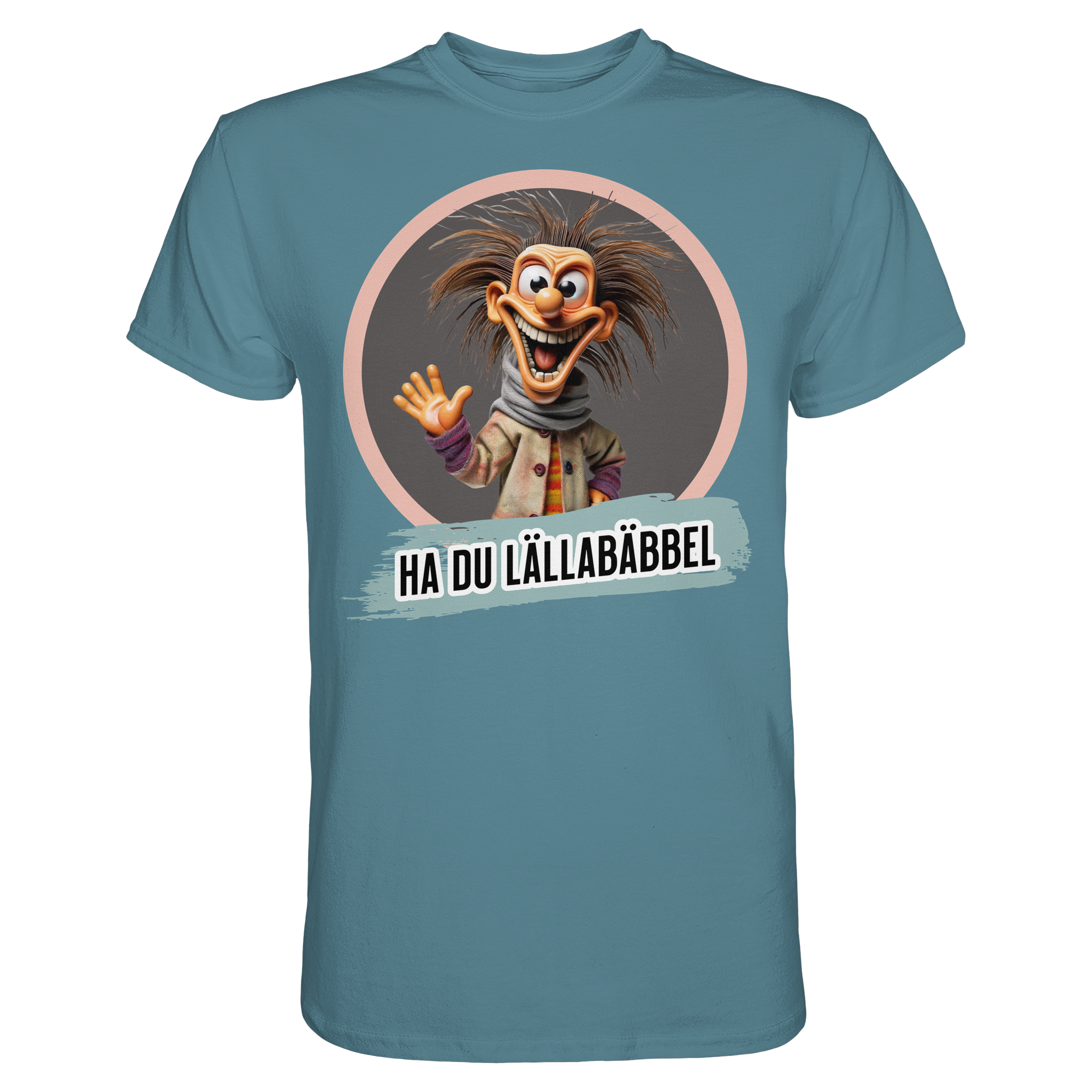 Fun-T-Shirt Motiv "Lällabäbbel" (Druck vorne)
