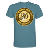 Darts-T-Shirt Motiv "Perfektes Dartsjahr" (Druck vorne)