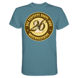 Darts-T-Shirt Motiv "Perfektes Dartsjahr" (Druck vorne)