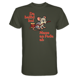Fun-T-Shirt Motiv "Maus ond Fada" (Druck vorne)