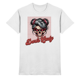 Darts-T-Shirt Motiv "Darts-Lady" (Druck vorne)