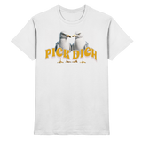 Fun-T-Shirt Motiv "Pick Dich" (Druck vorne)