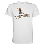 Darts-T-Shirt Motiv "Schweine Cricket" (Druck vorne)