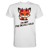 Fun-T-Shirt Motiv "Fox Devil" (Druck vorne)
