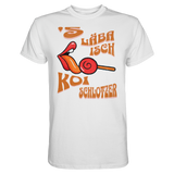 Fun-T-Shirt Motiv "Koi Schlotzer" (Druck vorne)
