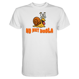 Fun-T-Shirt Motiv "No net hudla" (Druck vorne)