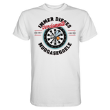 Darts-T-Shirt Motiv "Muggaseggele" (Druck vorne)