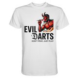 Darts-T-Shirt Motiv "Evil Darts" (Druck vorne)