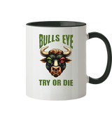 Darts-Tasse Motiv "Bulls Eye" (Zweifarbig)