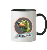 Fun-Tasse Motiv "Grasdaggl" (Zweifarbig)