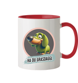 Fun-Tasse Motiv "Grasdaggl" (Zweifarbig)