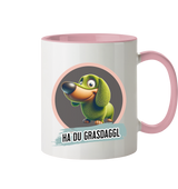 Fun-Tasse Motiv "Grasdaggl" (Zweifarbig)