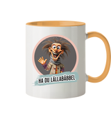 Fun-Tasse Motiv "Lällebäbbel" (Zweifarbig)