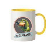 Fun-Tasse Motiv "Grasdaggl" (Zweifarbig)